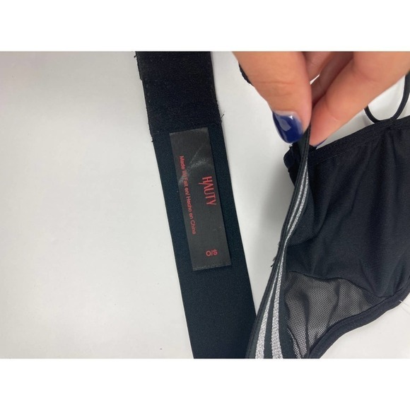 NWT Hauty Hyperspeed Strappy Sexy Halter Bralette - Picture 4 of 8